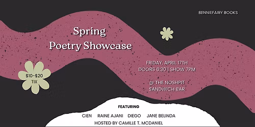 Benniefairy Books Spring Poetry Showcase
