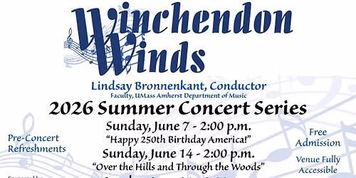 Winchendon Winds Band Concert "Ahoy!"