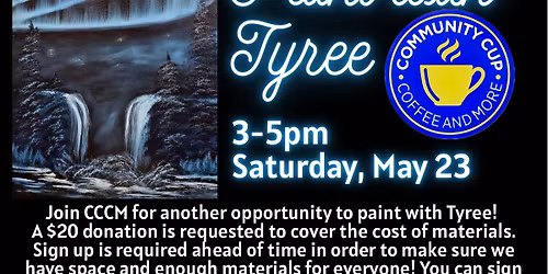Paint Afternoon With Tyree
