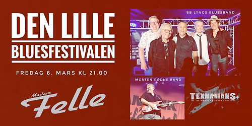 DEN LILLE BLUESFESTIVALEN \/\/ FREDAG KL 21.00