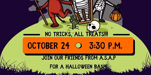 \ud83d\udd77\ufe0f \ud83c\udf83\ud83d\udc9c\ud83d\udda4\ud83c\udf83\ud83d\udd77\ufe0fASAP HALLOWEEN BASH!