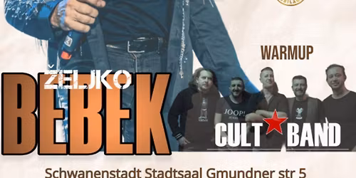 Željko  Bebek on Tour 2025 Stadtsaal Schwanenstadt 