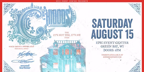 CHIODOS: IT\u2019S NOT YOU, IT\u2019S ME TOUR w\/ 156\/Silence, Sace6, and Second Harbour