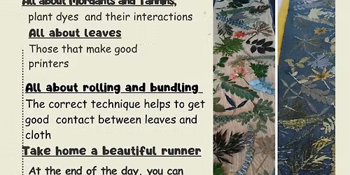 Eco-printing workshop