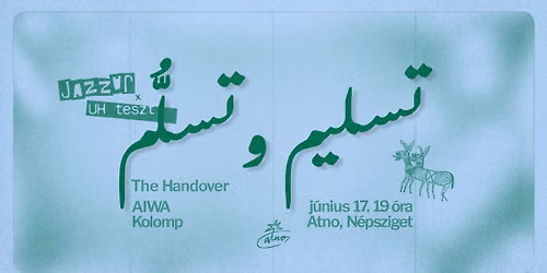 JazzaJ X UH teszt: The Handover, AIWA, Kolomp