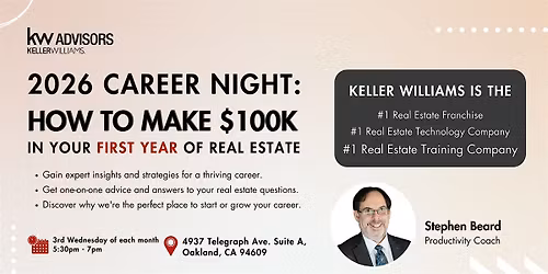 Keller Williams Advisors Career Night