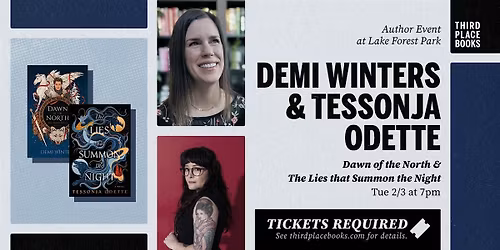 An evening with Demi Winters and Tessonja Odette