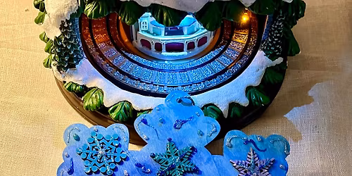 Wooden Snowflake decoration