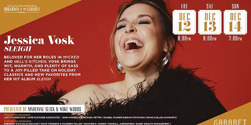 Jessica Vosk: SLEIGH