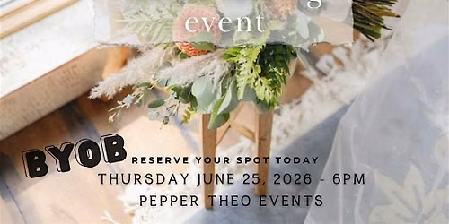 Cracked Pepper Catering Wedding & Rehearsal Menu Tasting Event