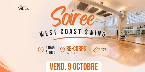 Soir\u00e9e WCS + Initiation | West Vibes Paris \ud83e\udde1