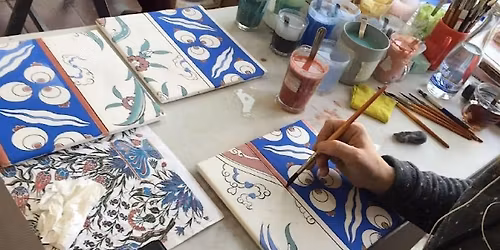 Ceramic Tile Painting @ Farm  for Youth & Families