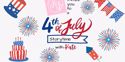 Storytime with Kate @ KJ's Boutique- 4th of July Theme