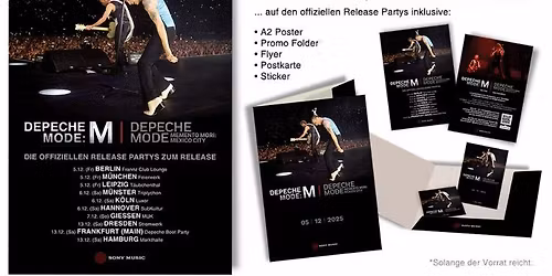 Depeche Mode:M offizielle Release Party 
