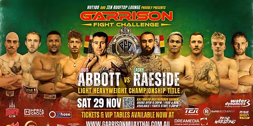 Garrison Fight Challenge: Darwin Fight Night