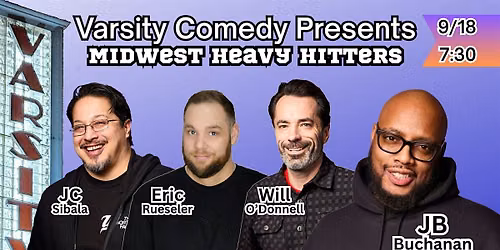 Varsity Comedy Presents: Midwest Heavy Hitters (Live Recording)