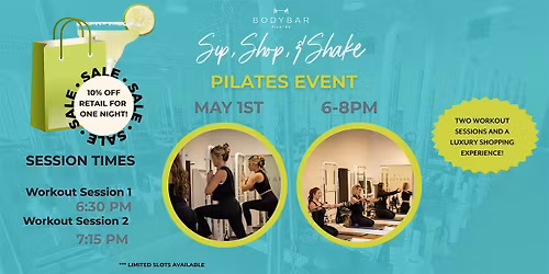 Sip, Shop and Shake at BODYBAR Downtown St. Pete