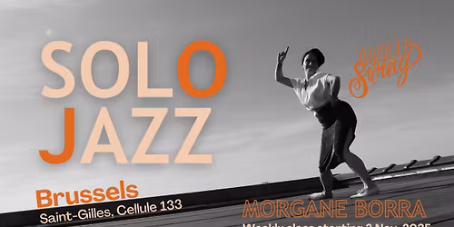 Solo Jazz weekly class with Morgane in Brussels - Apollo Swing