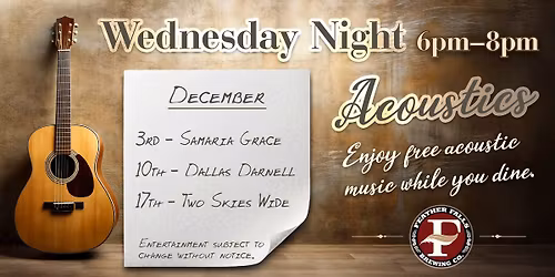 Wednesday Night Acoustic's