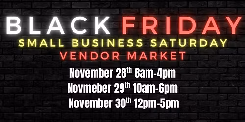 Boss Babes Black Friday Weekend Vendor Market