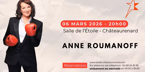 ANNE ROUMANOFF | Salle de l'\u00c9toile, Ch\u00e2teaurenard. 