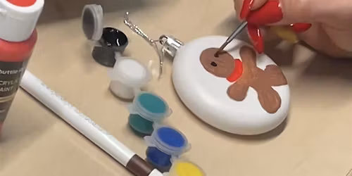 Paint Your Own Christmas Decorations