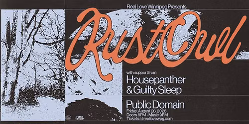 Rust Owl \/ Guilty Sleep \/ Housepanther