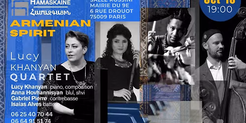 Lucy Khanyan Quartet | Armenian Spirit | Paris