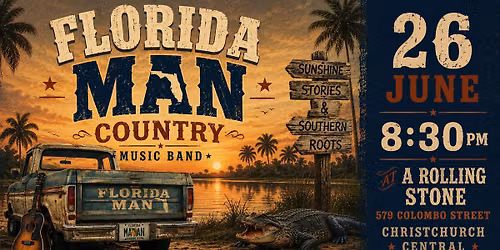 Florida Man Country Music Band - feat Quinn Mannix