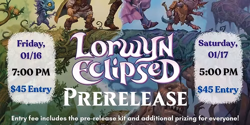 Lorwyn Eclipsed PRE-RELEASE