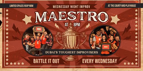 WEDNESDAY NIGHT IMPROV: MAESTRO WED 22 JUL 2026