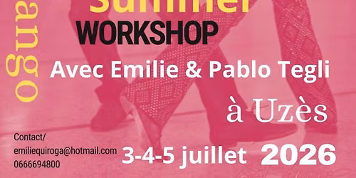 Workshop avec le couple TEGLI 