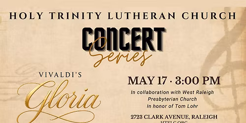 Spring Concert Series - Vivaldi's "Gloria"
