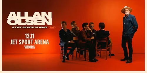 Allan Olsen & Det Sidste Sl\u00e6ng @ Jet Sport Arena, Viborg