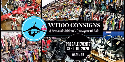 Whoo Consigns Presale Events - Fall 2026