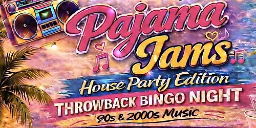 Pajama Jams Bingo w\/Britt House Party Edition