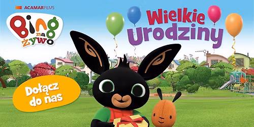 Gliwice 12.10.2025 Bing Na Żywo - Wielkie Urodziny
