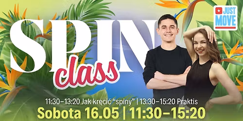 Spiny bez Spiny - Spin Class z Dian\u0105 i Bartkiem - 16.05