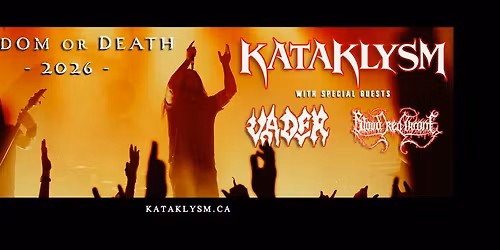 Kataklysm - Freedom Or Death Tour 2026 \u2022 Heidelberg