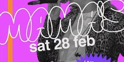 MAMA ROUX'S SATURDAYS - FREE DRINK WITH TICKET*