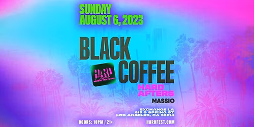 Black Coffee (21+)
