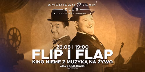 \ud83c\udfac KINO NIEME Z MUZYK\u0104 NA \u017bYWO \ud83c\udfb9 | Wiecz\u00f3r X Muzy \u2013 Flip i Flap w opa\u0142ach h