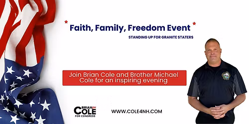Faith, Family, Freedom Event