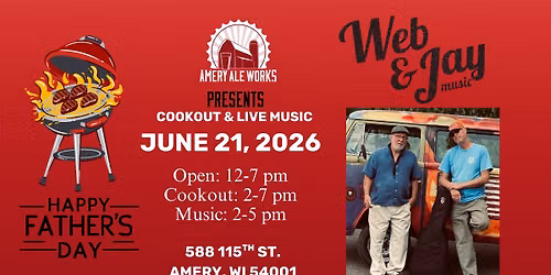 Father's Day Cookout & Live Music ft. Web & Jay