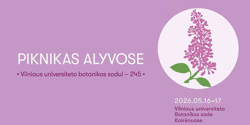 \u201ePiknikas alyvose\u201c 2026
