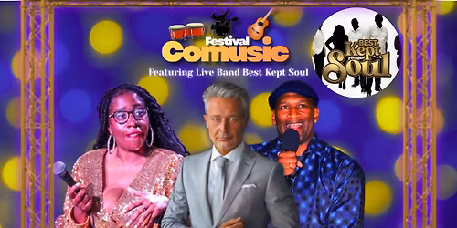Comusic Festival: Comedy & Live Music Featuring Best Kept Soul Band