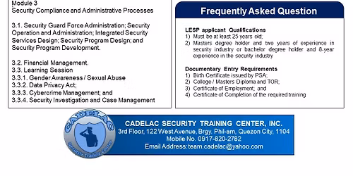 Security Consultant Course
