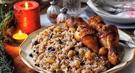 Chestnut Rice Pilaf
