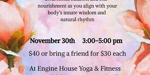 Womb Wisdom: Aligning with your Menstrual Cycle