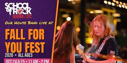 House Band Gig - Fall for You Fest